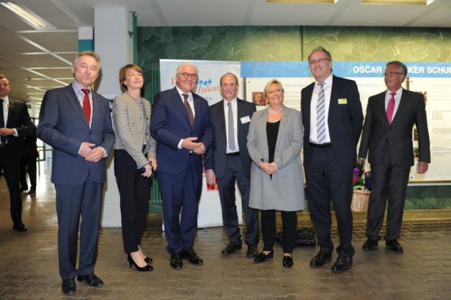 Galerie Bild: Bundespräsident Frank-Walter Steinmeier zu Besuch an der MPS