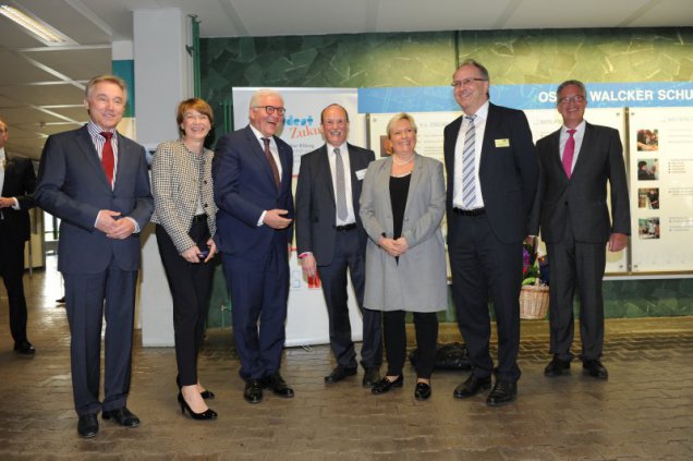 Galerie Bild: Bundespräsident Frank-Walter Steinmeier zu Besuch an der MPS