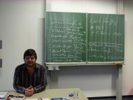 Roman Grafe zu Besuch an der Mathilde-Planck-Schule